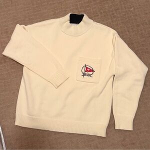Tombolo Mariner sweater in cream white